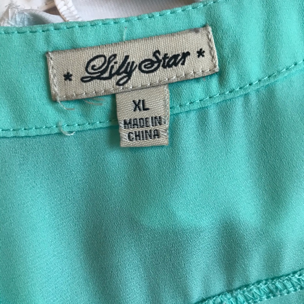 Teal Blouse